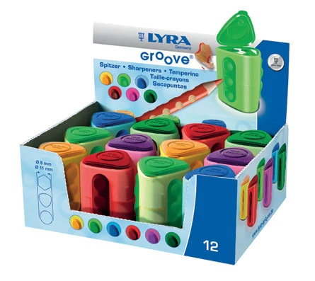 Lyra Groove Dobbelt Beholderspidser, 1 stk